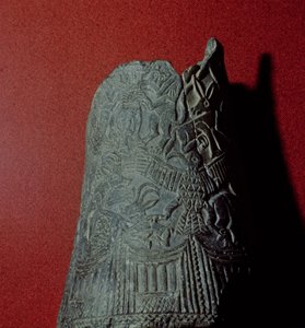 Vaso, de Uruk (agora Warka, Iraque) 3o milênio aC